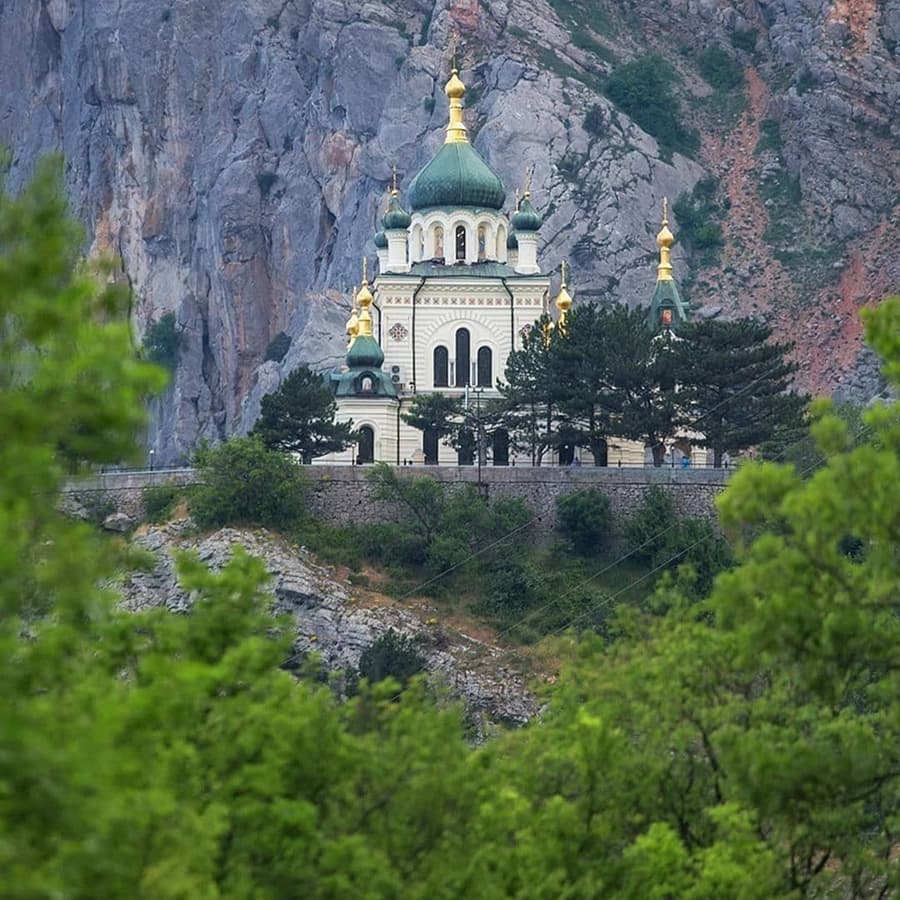 Чёртова лестница – Форосская церковь
