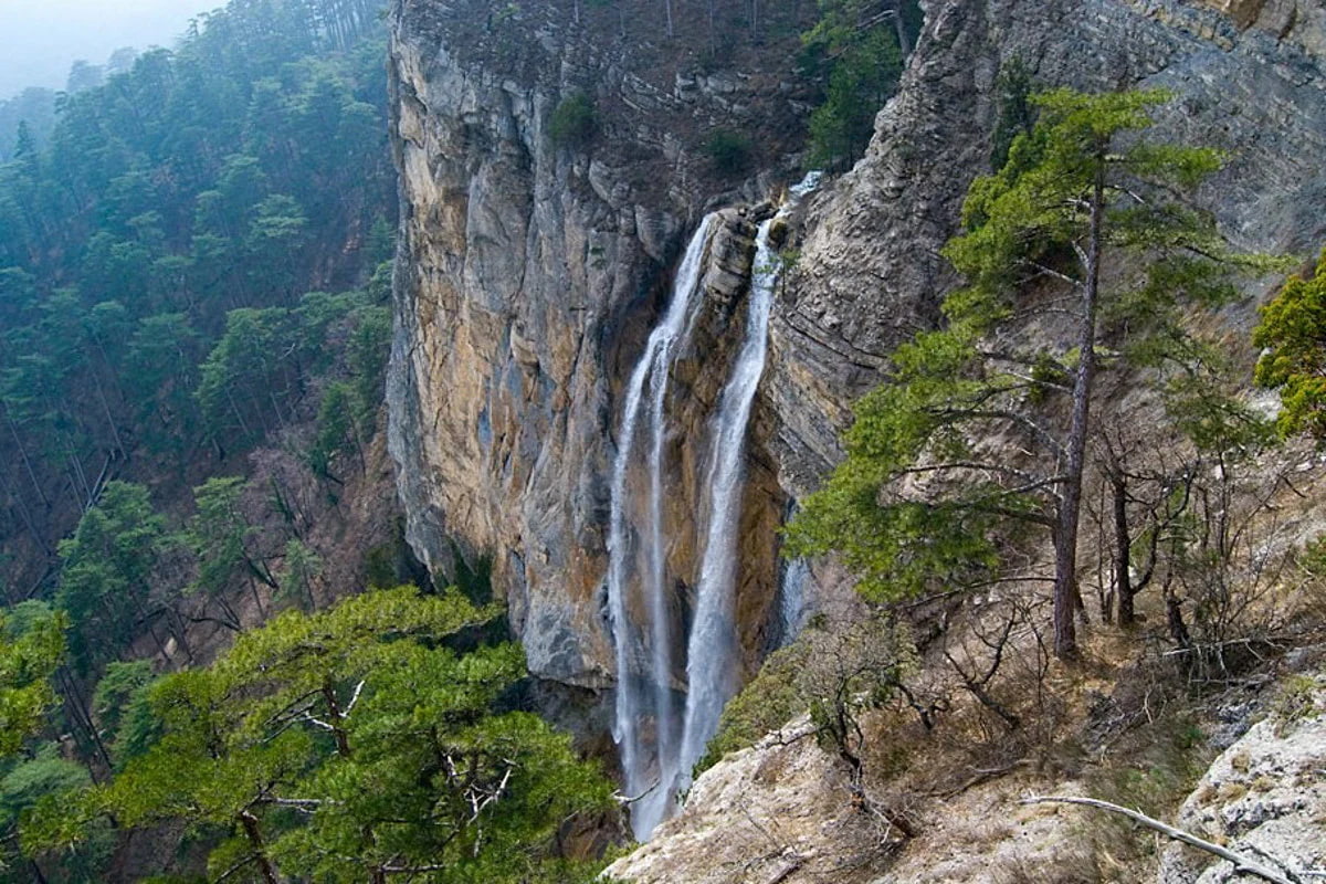 Водопады в Крыму